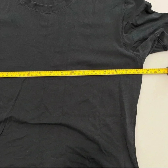 Lululemon T-Shirt Mens Small Black Performance Wicking Tee Active Gym - Picture 7 of 8